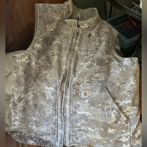 Camo light grey Carhartt Vest XL